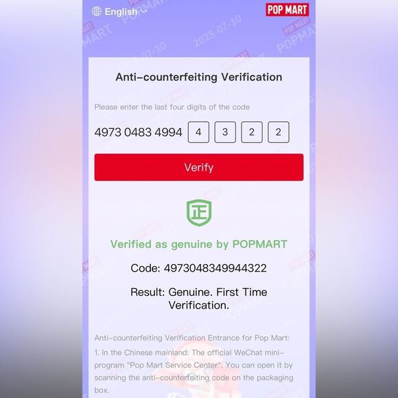 AUTHENTIC LABUBU HAPPINESS Big into Energy Series Plush Pendant Blind Box NWT - Picture 2 of 13